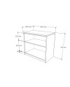 MX-988145   80x50x75H GABINETE BASE