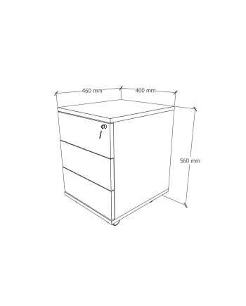 MX-761144   46x40x56H  CAJONERA
