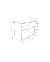 GABINETE BASE  70x50x75H