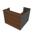 RECEPCION L  150x150x115H