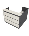 RECEPCION L  150x150x115H